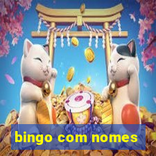 bingo com nomes